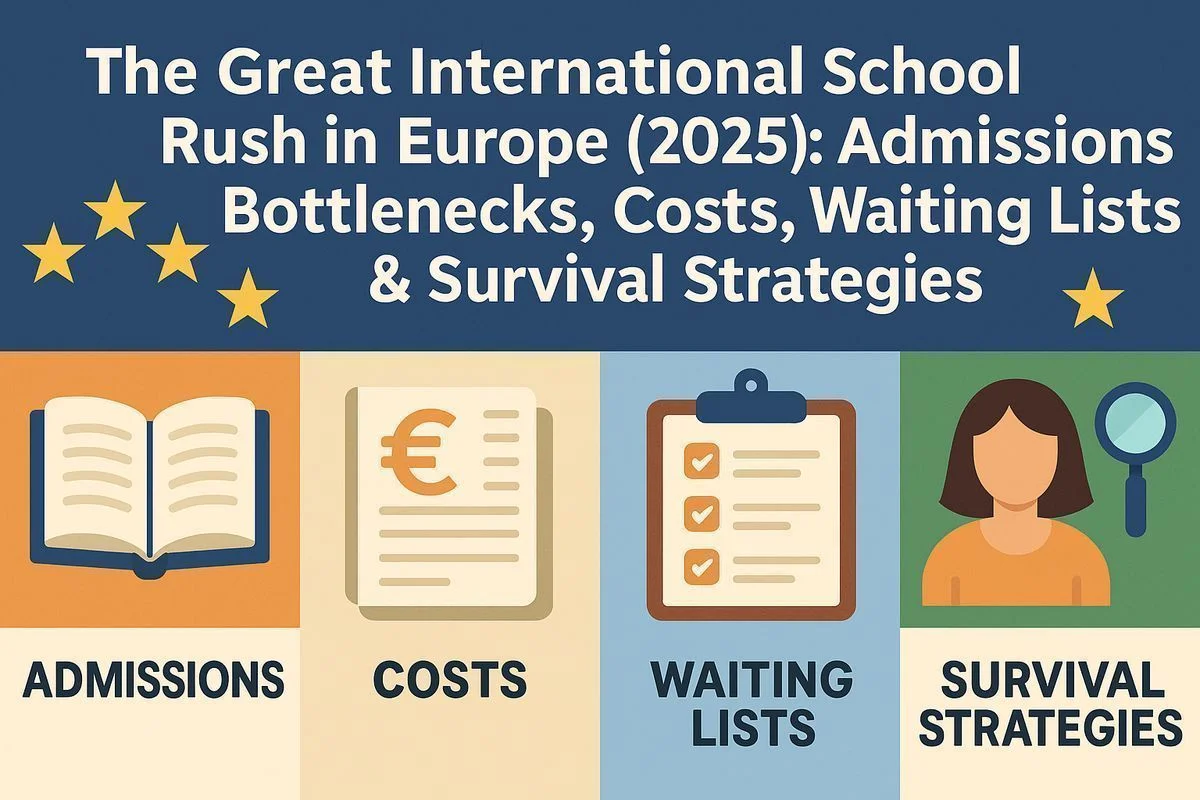 Europe's International School Rush: Admissions, Waitlists, Cost Explosion — The 2025 Truth Guide